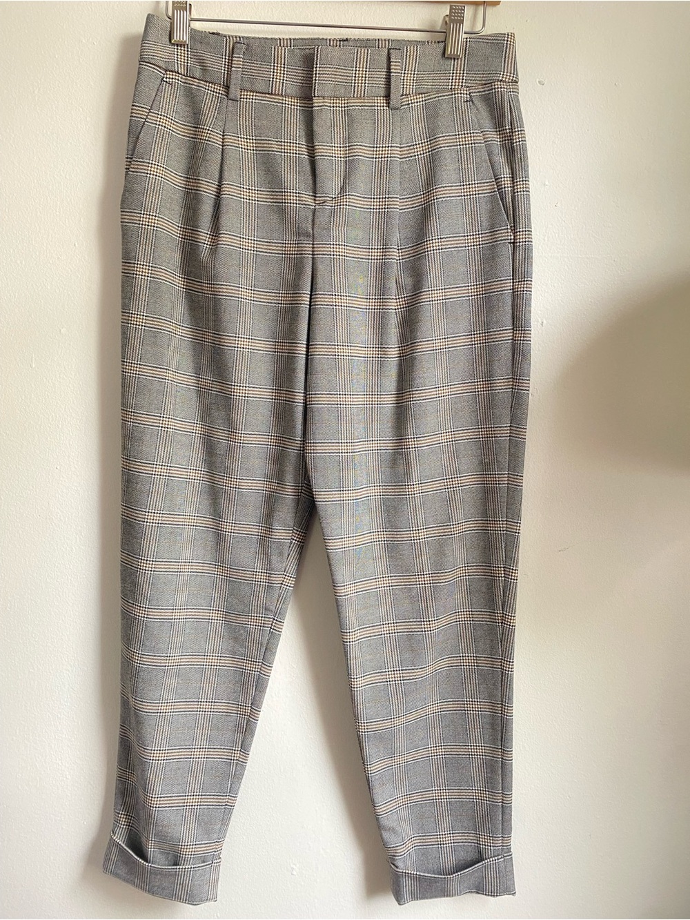 Banana Republic square pants with darts
